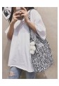 Women's Fabric Bag With Pattern 525609