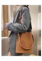 Women's Suede Shoulder / Crossbody Bag 525612