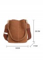 Women's Suede Shoulder / Crossbody Bag 525612