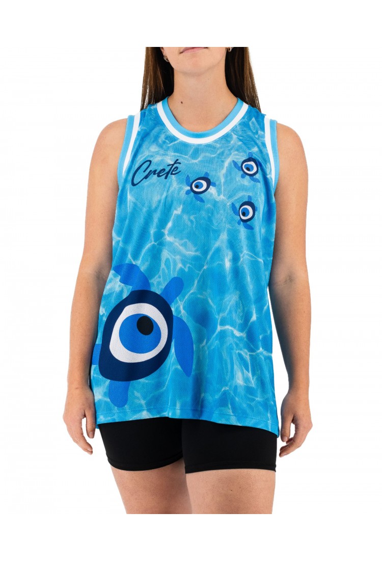 Women's Athletic T-Shirt With Eye And Turtleneck Crete 525703-2