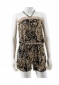 Strapless Shorts Jumpsuit With Belt 525697 Strapless Shorts Jumpsuit With Belt 525697
