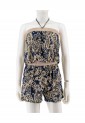Strapless Shorts Jumpsuit With Belt 525697 Strapless Shorts Jumpsuit With Belt 525697