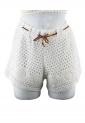 Women's Knitted Shorts With Belt 524073 Women's Knitted Shorts With Belt 524073