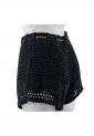 Women's Knitted Shorts With Belt 524073