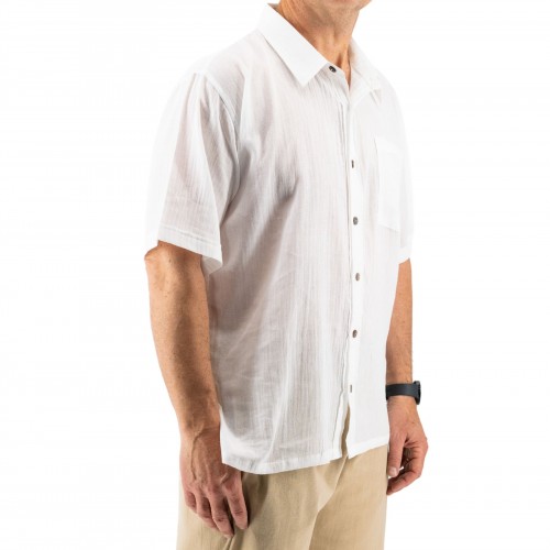 Men's Cotton Shirt With Collar 524066