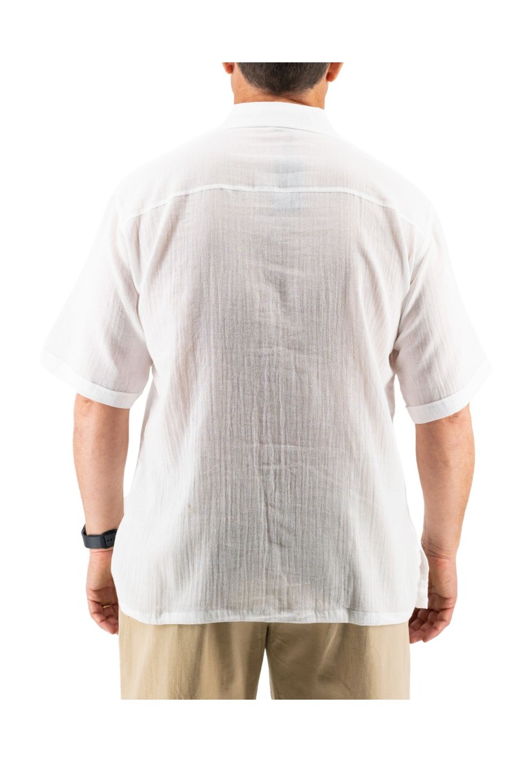 Men's Cotton Shirt With Collar 524066