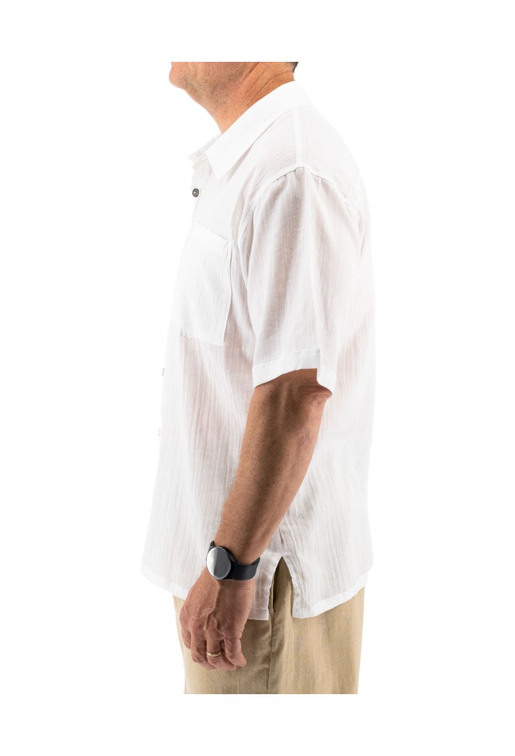 Men's Cotton Shirt With Collar 524066