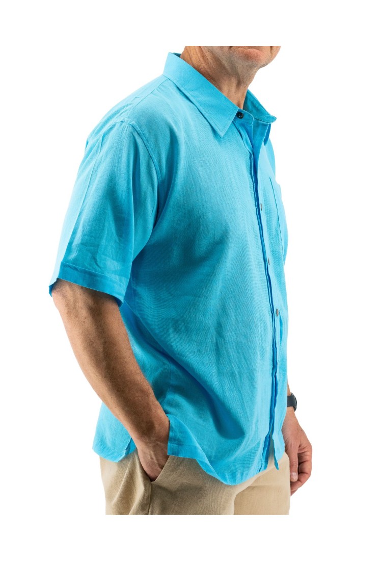 Men's Cotton Shirt With Collar 524066