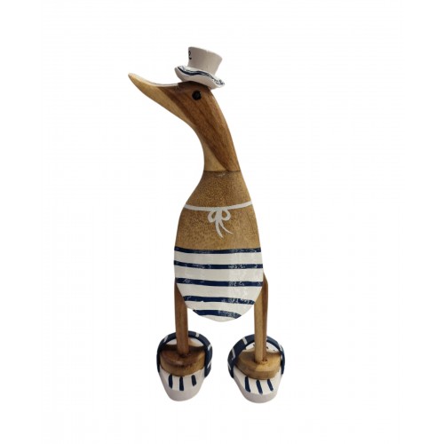 Decorative Wooden Duck Crete 525829