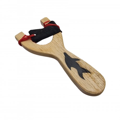 Wooden Slingshot Dolphin 523108-1