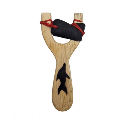 Wooden Slingshot Dolphin 523108-1
