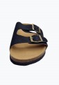 Greek Walk Double Buckle Flatform Sandals 525559