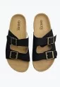 Greek Walk Double Buckle Flatform Sandals 525559