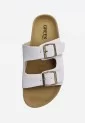 Greek Walk Double Buckle Flatform Sandals 525559