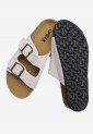 Greek Walk Double Buckle Flatform Sandals 525559