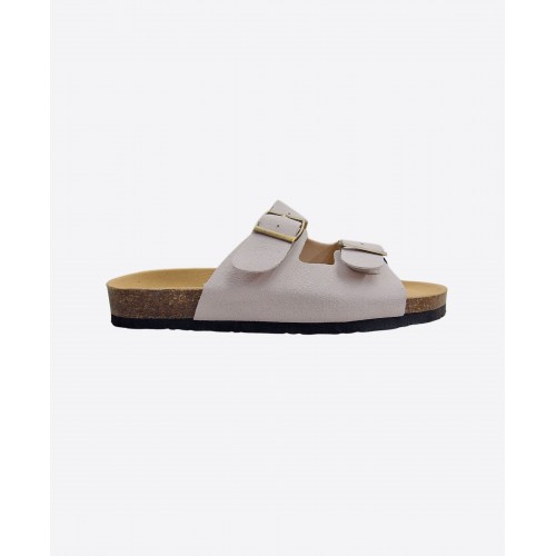 Greek Walk Double Buckle Flatform Sandals 525559
