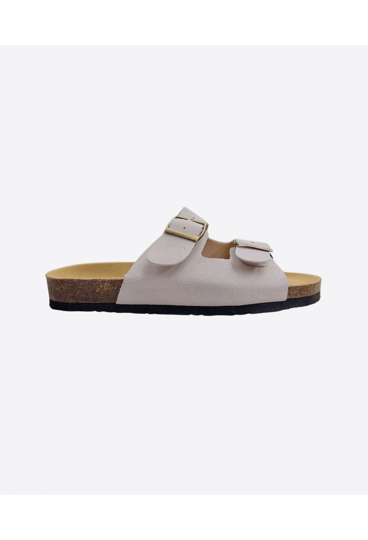 Greek Walk Double Buckle Flatform Sandals 525559