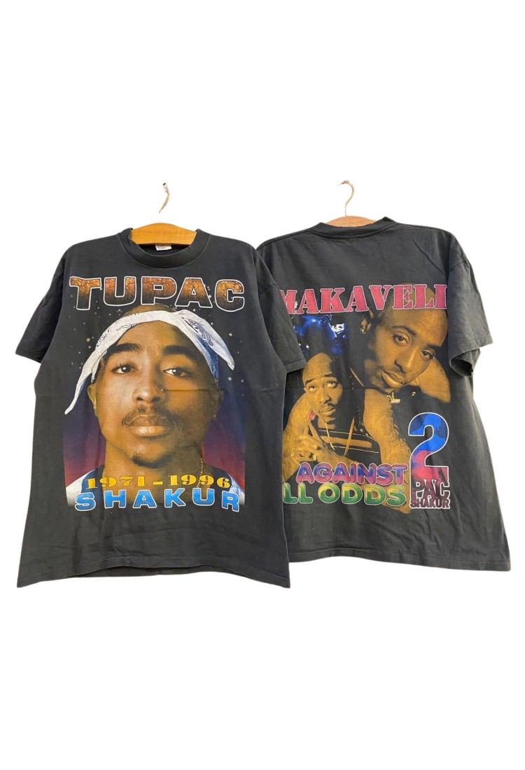 Vintage Tupac Short Sleeve T-Shirt 525733 Vintage Tupac Short Sleeve T-Shirt 525733