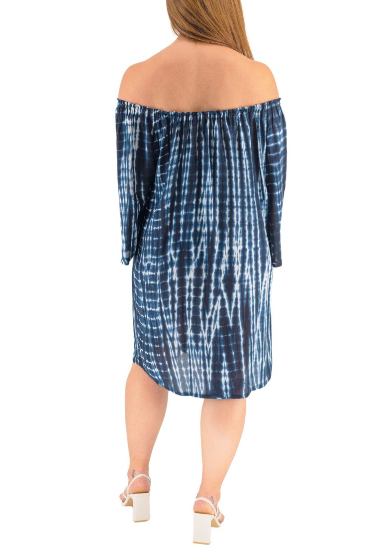 Strapless Dress With Sleeves 525861-1