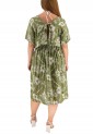 Midi Dress With Drawstring Waist 525852-1