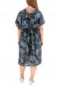 Midi Dress With Drawstring Waist 525852-2