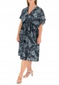 Midi Dress With Drawstring Waist 525852-2