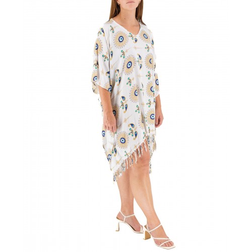 Kaftan With Eyes Print 525860-5