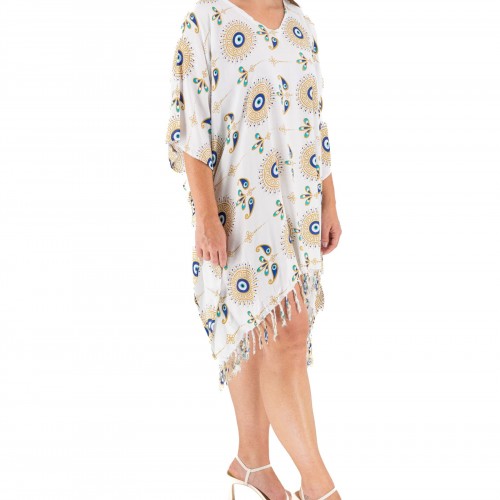 Kaftan With Eyes Print 525860-5