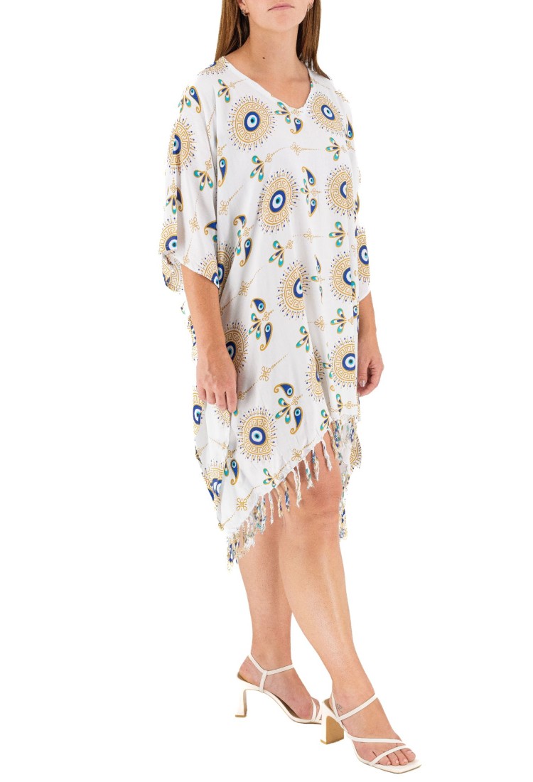 Kaftan With Eyes Print 525860-5