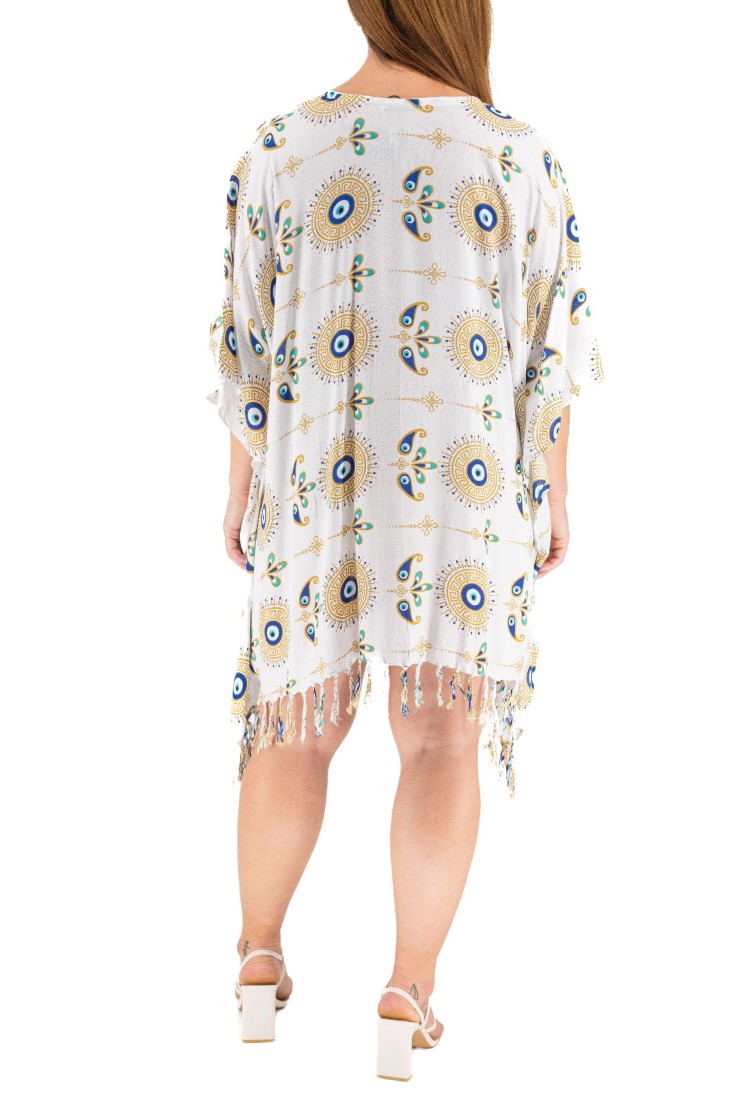 Kaftan With Eyes Print 525860-5
