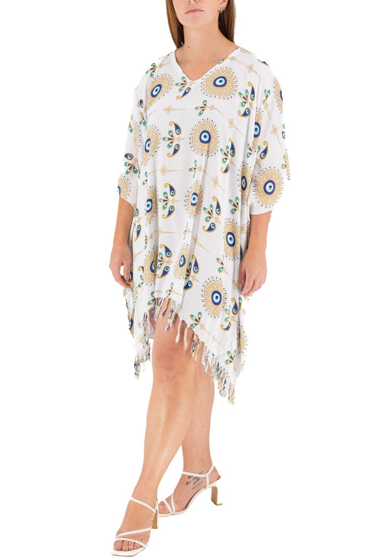 Kaftan With Eyes Print 525860-5