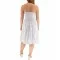 White Strapless Short Dress 524017-1