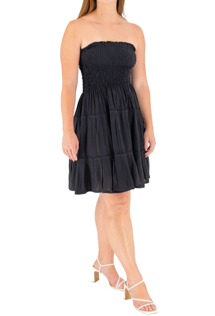 Strapless Short Dress 524017-2