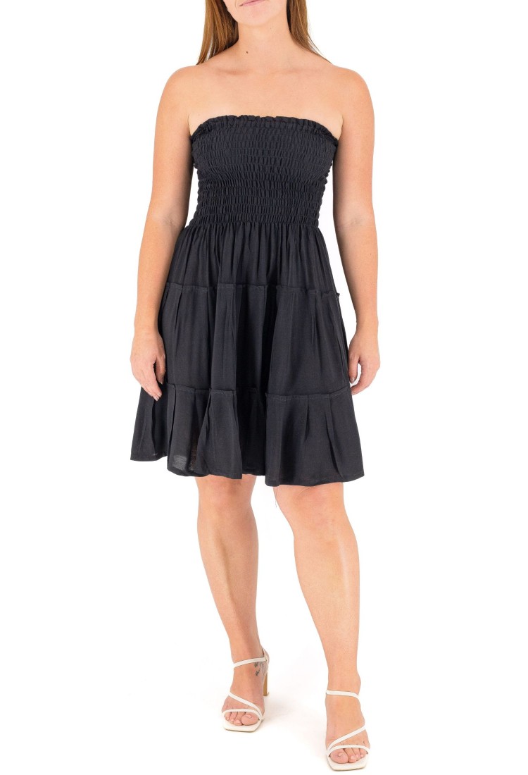 Strapless Short Dress 524017-2