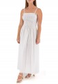 White Maxi Dress With Straps 525862-3