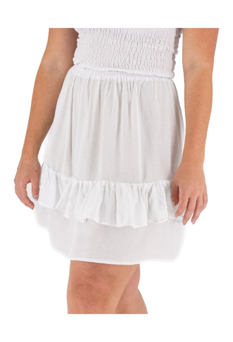 Short Skirt With Ruffles 525854-1