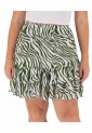 Short Skirt With Ruffles Printed 525854-3 Short Skirt With Ruffles Printed 525854-3