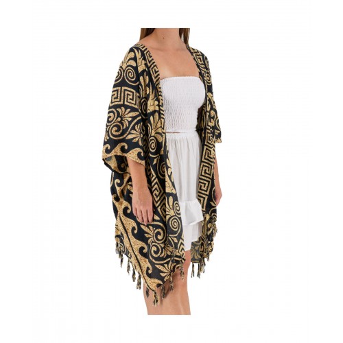 Kaftan Cardigan With Meander 525857