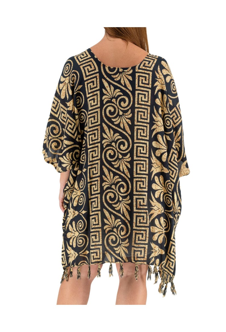 Kaftan Cardigan With Meander 525857