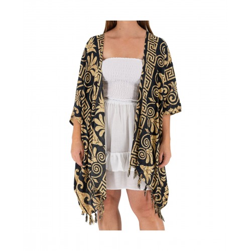 Kaftan Cardigan With Meander 525857