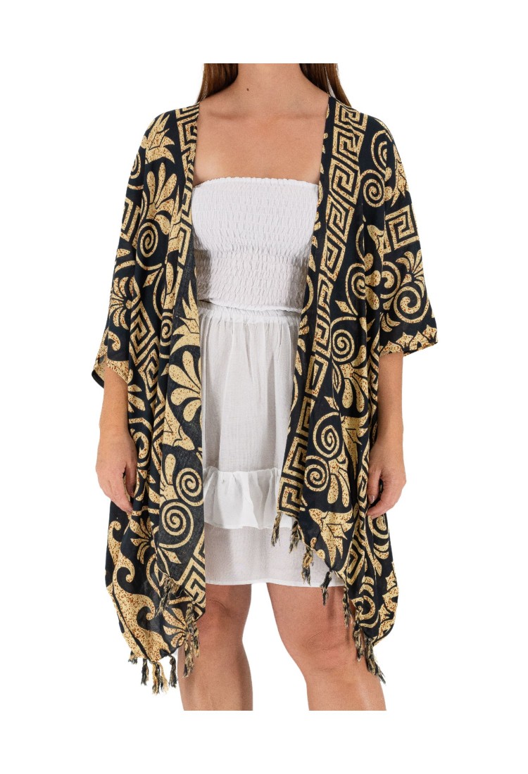 Kaftan Cardigan With Meander 525857 Kaftan Cardigan With Meander 525857