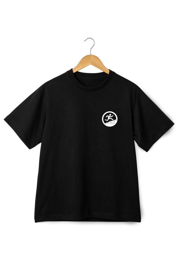 Κοντομάνικη Μπλούζα Oversize Λεξ OST030