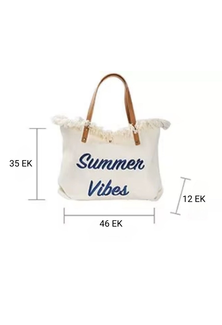 Fabric Beach Bag 525631