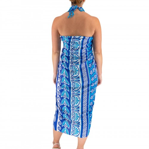 Pareo With Meander And Olive Branch 522043-12
