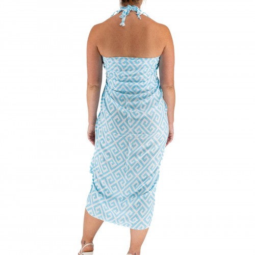 Pareo With Meander Print 522043-17