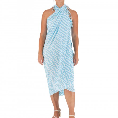 Pareo With Meander Print 522043-17