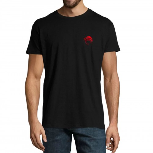 Men's T-shirt Red and White MTE308