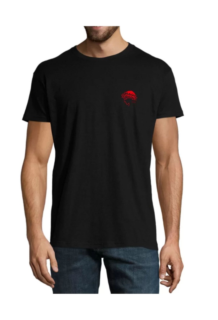 Men's T-shirt Red and White MTE308 Men's T-shirt Red and White MTE308
