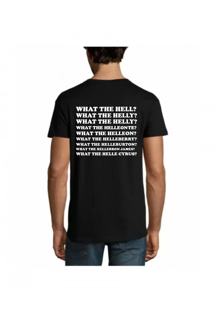 Men's T-Shirt With Print On The Back WTH666