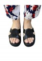 Platform With Rhinestones Black MEN034